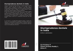Cover Giurisprudenza dentale in India