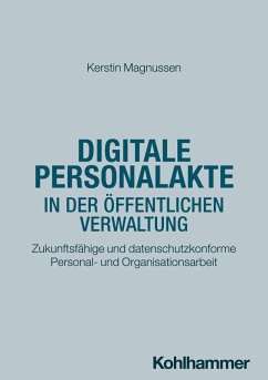 Cover Digitale Personalakte in der öffentlichen Verwaltung