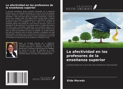 Cover La afectividad en los profesores de la enseñanza superior