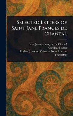 Cover Selected Letters of Saint Jane Frances De Chantal