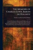 The Memoirs of Charles-Lewis, Baron De Pollnitz