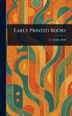 Early Printed Books Early Printed Books