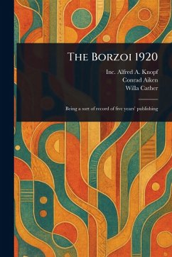 Cover The Borzoi 1920