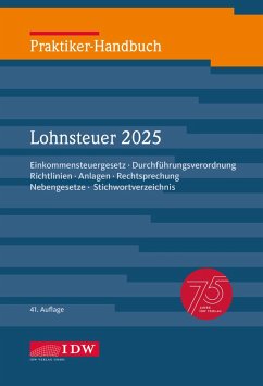 Cover Praktiker-Handbuch Lohnsteuer 2025