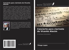 Cover Concierto para clarinete de Vicente Alexim