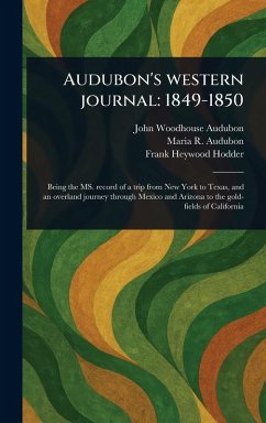 Cover Audubon's Western Journal