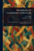 Highways of Canadian Literature Highways of Canadian Literature