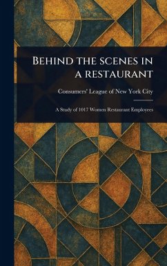 Cover Behind the Scenes in a Restaurant