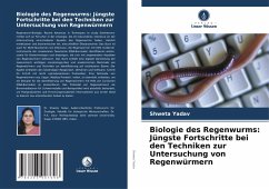 Cover Biologie des Regenwurms: Jüngste Fortschritte bei den Techniken zur Untersuchung von Regenwürmern