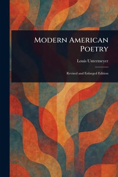 Cover Modern American Poetry