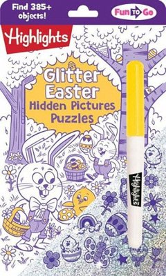 Cover Glitter Easter Hidden Pictures Puzzles