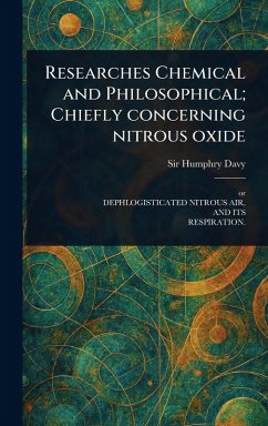 Cover Researches Chemical and Philosophical; Chiefly Concerning Nitrous Oxide