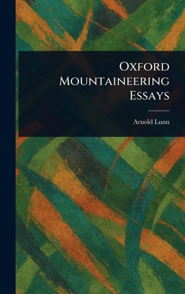 Oxford Mountaineering Essays