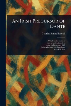 Cover An Irish Precursor of Dante