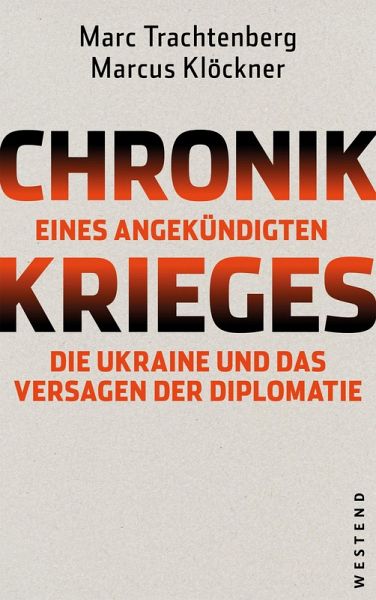Chronik eines angekündigten Krieges Chronik eines angekündigten Krieges