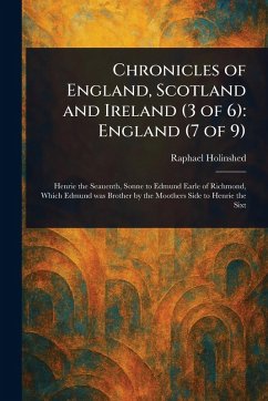 Cover Chronicles of England, Scotland and Ireland (3 of 6)