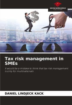 Tax risk management in SMEs Cover Tax risk management in SMEs