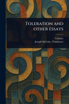 Toleration and Other Essays Cover Toleration and Other Essays