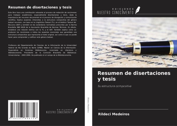 Resumen de disertaciones y tesis Resumen de disertaciones y tesis