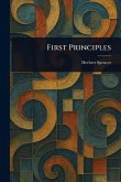 First Principles First Principles