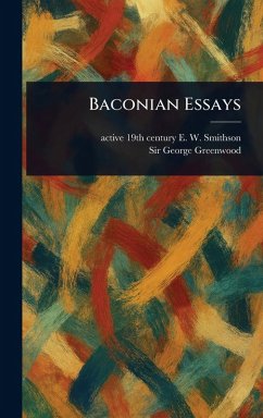 Cover Baconian Essays