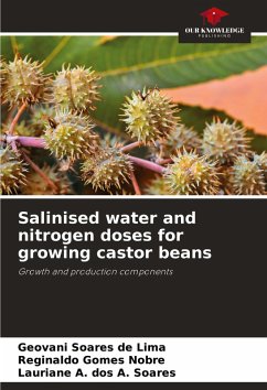 Cover Salinised water and nitrogen doses for growing castor beans