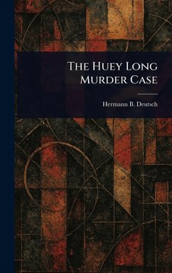Cover The Huey Long Murder Case