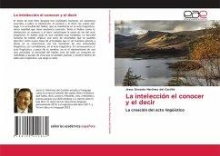 Cover La intelección el conocer y el decir