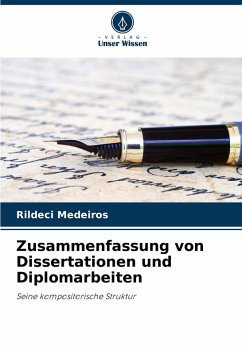 Cover Zusammenfassung von Dissertationen und Diplomarbeiten