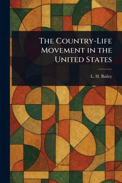 Cover The Country-Life Movement in the United States