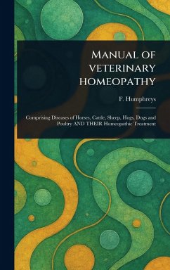 Cover Manual of Veterinary Homeopathy