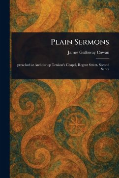 Cover Plain Sermons