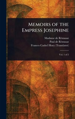 Cover Memoirs of the Empress Josephine