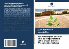 Cover Auswirkungen der von KVK durchgeführten Schulungen auf die Wissensübernahme
