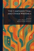 The Campaner Thal, and Other Writings The Campaner Thal, and Other Writings