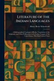 Literature of the Indian Languages Literature of the Indian Languages