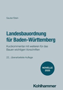 Cover Landesbauordnung für Baden-Württemberg