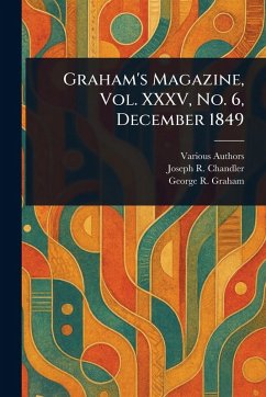 Cover Graham's Magazine, Vol. XXXV, No. 6, December 1849