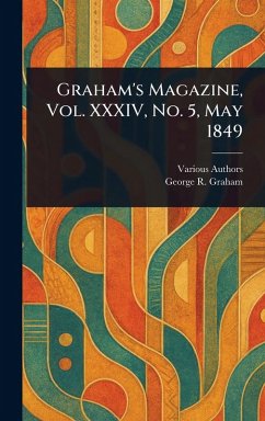 Cover Graham's Magazine, Vol. XXXIV, No. 5, May 1849