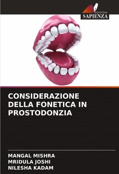 Cover CONSIDERAZIONE DELLA FONETICA IN PROSTODONZIA