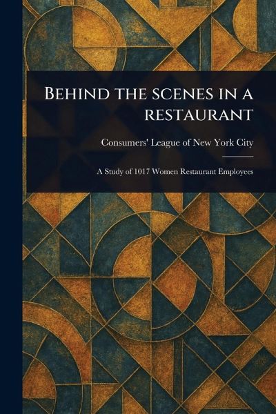 Behind the Scenes in a Restaurant