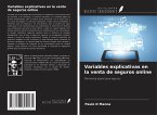 Variables explicativas en la venta de seguros online Variables explicativas en la venta de seguros online