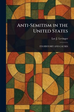 Cover Anti-Semitism in the United States