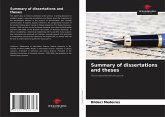 Summary of dissertations and theses Summary of dissertations and theses