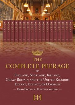 Cover The Complete Peerage: Camden to Cunningham