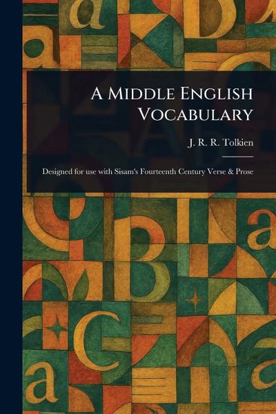 A Middle English Vocabulary