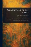 What Became of the Slaves