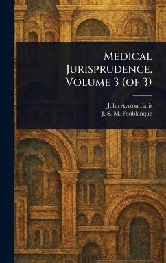 Cover Medical Jurisprudence, Volume 3 (of 3)