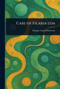 Cover Case of Filaria Loa