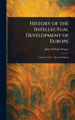 Cover History of the Intellectual Development of Europe